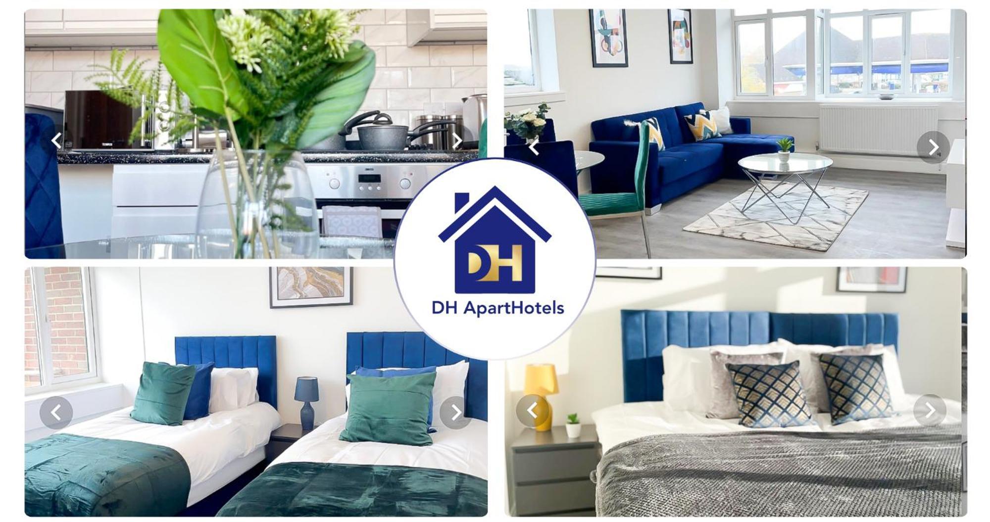 1 Bedroom Apartment - Flitwick - Contractor Friendly - Tourist Ready - Full Kitchen - Wifi - Smart Tv - Sofa Bed - Free Parking - Ideal For Short Or Long Stays Eksteriør bilde